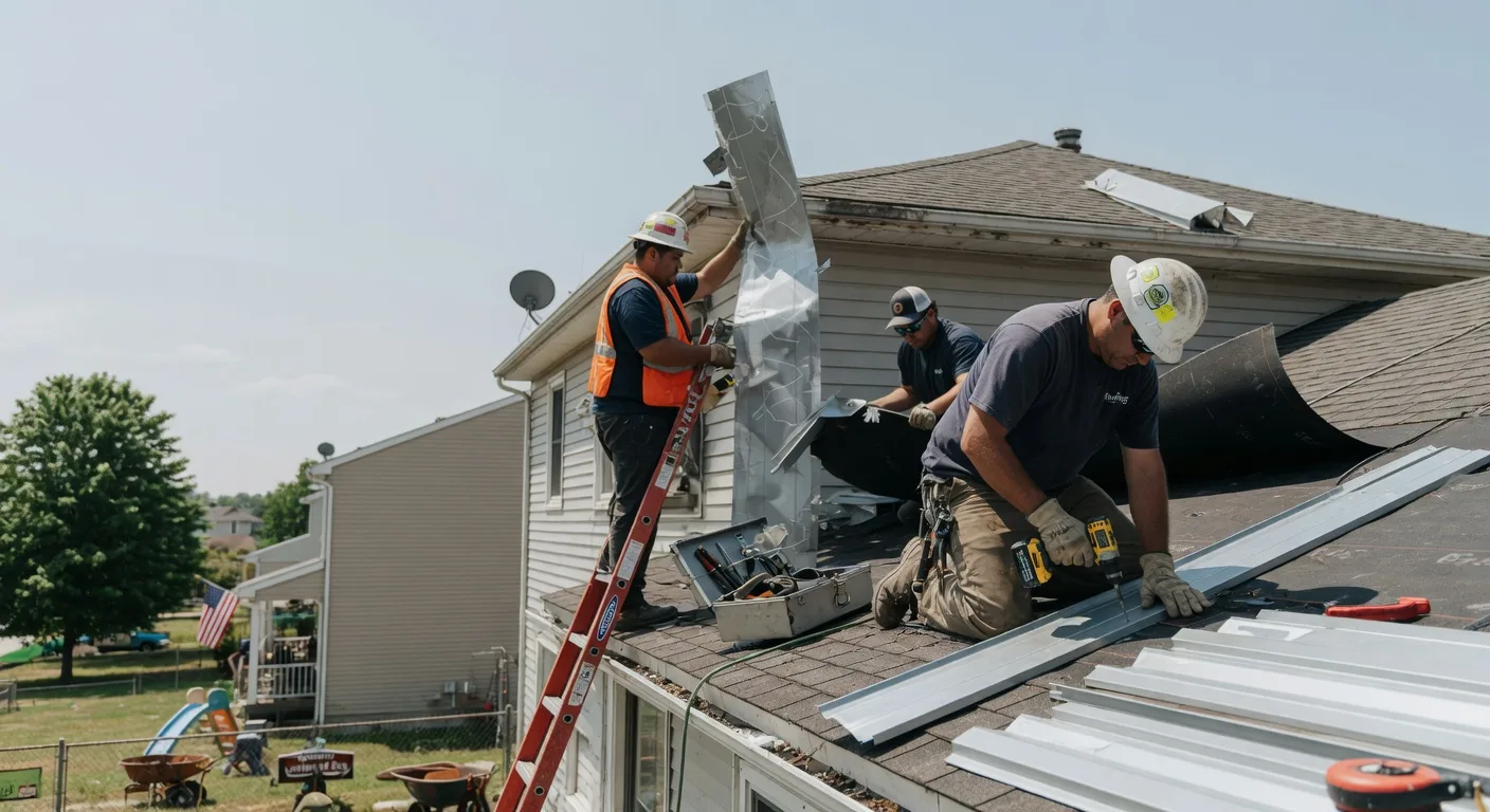 Metal Roof Repair in Manville, WY